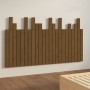 Testiera da Parete Miele 146,5x3x80cm in Legno Massello di Pino