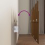 Testiera da Parete Miele 146,5x3x80cm in Legno Massello di Pino