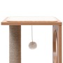 Albero per Gatti con Tappeto Tiragraffi in Sisal 60 cm