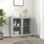 Credenza Grigio Cemento 80x40x75 cm