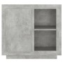 Credenza Grigio Cemento 80x40x75 cm
