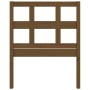 Testiera per Letto Miele 105,5x4x100 cm Legno Massello di Pino