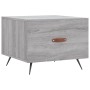 Tavolino da Salotto Grigio Sonoma 50x50x40 cm Legno Multistrato