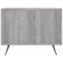 Tavolino da Salotto Grigio Sonoma 50x50x40 cm Legno Multistrato