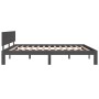 Giroletto Grigio in Legno Massello 180x200 cm Super King