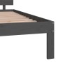 Giroletto Grigio in Legno Massello 180x200 cm Super King