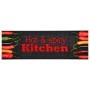 Tappetino da Cucina Lavabile Hot&Spicy 45x150 cm