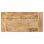 Tavolino da Salotto 110x52x40 cm in Legno Massello di Mango