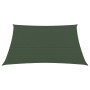 Vela Parasole 160 g/m² Verde Scuro 4,5x4,5 m in HDPE