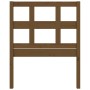 Testiera per Letto Miele 95,5x4x100cm in Legno Massello di Pino