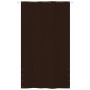 Paravento per Balcone Marrone 160x240 cm in Tessuto Oxford