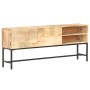 Credenza 145x30x60 cm in Legno Massello di Mango