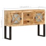 Credenza 110x30x74 cm in Legno di Mango Grezzo