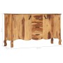 Credenza 145x40x80 cm in Legno Massello di Sheesham