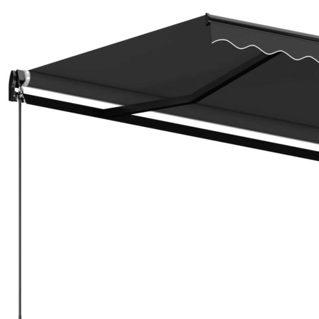 Tenda da Sole Retrattile Manuale 500x350 cm Antracite