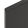 Ripiano Muro Marrone Scuro 80x10x2 cm Massello Rovere Trattato