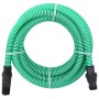 Tubo di Aspirazione con Raccordi in Ottone Verde 1" 4 m in PVC