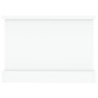Tavolino da Salotto Bianco 90x50x35 cm in Legno Multistrato