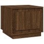 Tavolino da Salotto Rovere Marrone 51x50x44cm Legno Multistrato