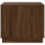 Tavolino da Salotto Rovere Marrone 51x50x44cm Legno Multistrato