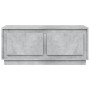 Tavolino Salotto Grigio Cemento 102x50x44 cm Legno Multistrato