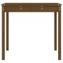 Tavolo da Giardino Miele 121x82,5x76 cm Legno Massello di Pino