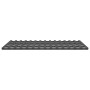 Giroletto Grigio 200x200 cm in Legno Massello di Pino