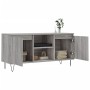 Mobile Porta TV Grigio Sonoma 104x35x50 cm in Legno Multistrato