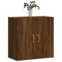 Armadietto a Muro Rovere Marrone 60x31x60 cm Legno Multistrato