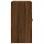 Armadietto a Muro Rovere Marrone 60x31x60 cm Legno Multistrato