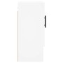 Armadietto a Muro Bianco 60x31x70 cm in Legno Multistrato