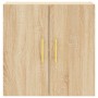Armadietto a Muro Rovere Sonoma 60x31x60 cm Legno Multistrato