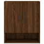 Armadietto a Muro Rovere Marrone 60x31x70 cm Legno Multistrato