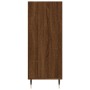 Credenza Rovere Marrone 57x35x90 cm in Legno Multistrato