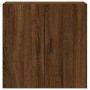 Armadietto a Muro Rovere Marrone 60x31x60 cm Legno Multistrato