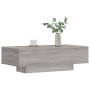 Tavolino Salotto Grigio Sonoma 100x49,5x31 cm Legno Multistrato