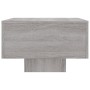 Tavolino Salotto Grigio Sonoma 100x49,5x31 cm Legno Multistrato