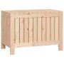 Contenitore da Giardino 76x42,5x54 cm in Legno Massello di Pino