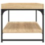 Tavolino da Salotto Rovere Sonoma 100x49x45cm Legno Multistrato