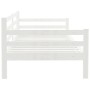 Dormeuse Bianca 90x200 cm in Legno Massello di Pino