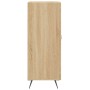 Credenza Rovere Sonoma 34,5x34x90 cm in Legno Multistrato