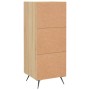 Credenza Rovere Sonoma 34,5x34x90 cm in Legno Multistrato