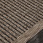 Tappeto da Esterni a Tessitura Piatta 120x170 cm Marrone Scuro