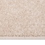 Tappeto a Pelo Corto 80x150 cm Beige Scuro