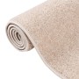 Tappeto a Pelo Corto 80x150 cm Beige Scuro