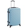 Set Trolley a Custodia Rigida 3 pz Blu in ABS