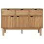 Credenza OTTA 114x43x73,5 cm in Legno Massello di Pino