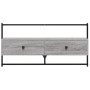 Mobile TV a Muro Grigio Sonoma 100,5x30x51 cm Legno Multistrato