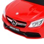 Auto per Bambini Mercedes-Benz C63 Rossa