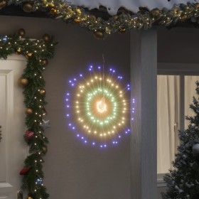 Illuminazioni di Natale Galassia 140 LED 4pz Multicolore 17 cm